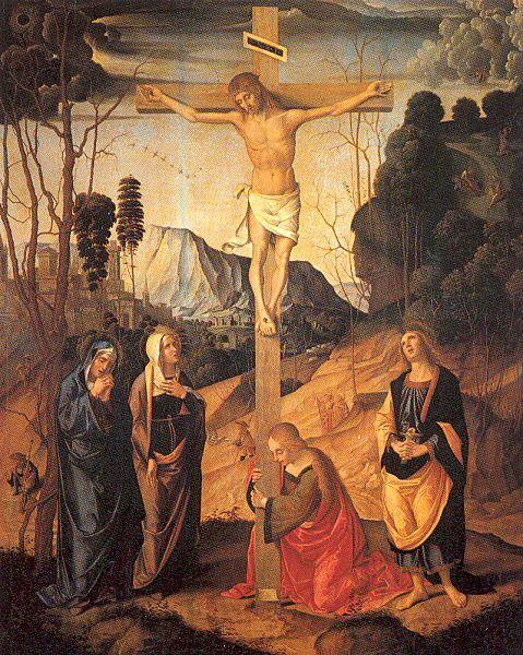 Palmezzano, Marco The Crucifixion Germany oil painting art